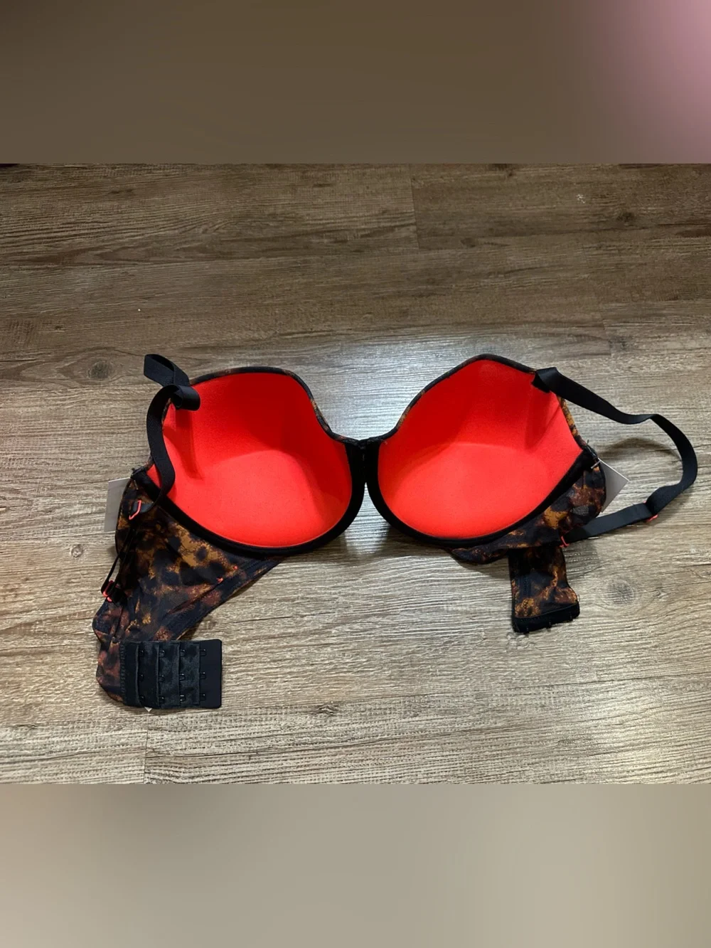 leopard print bra